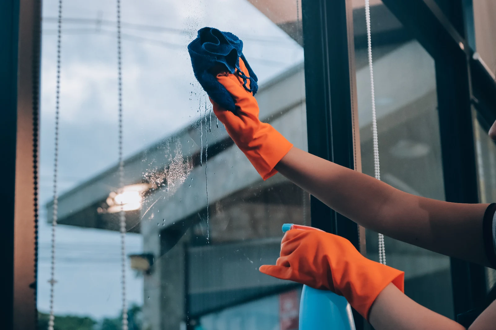 Glass Cleaning in Guwahati by DESAN
